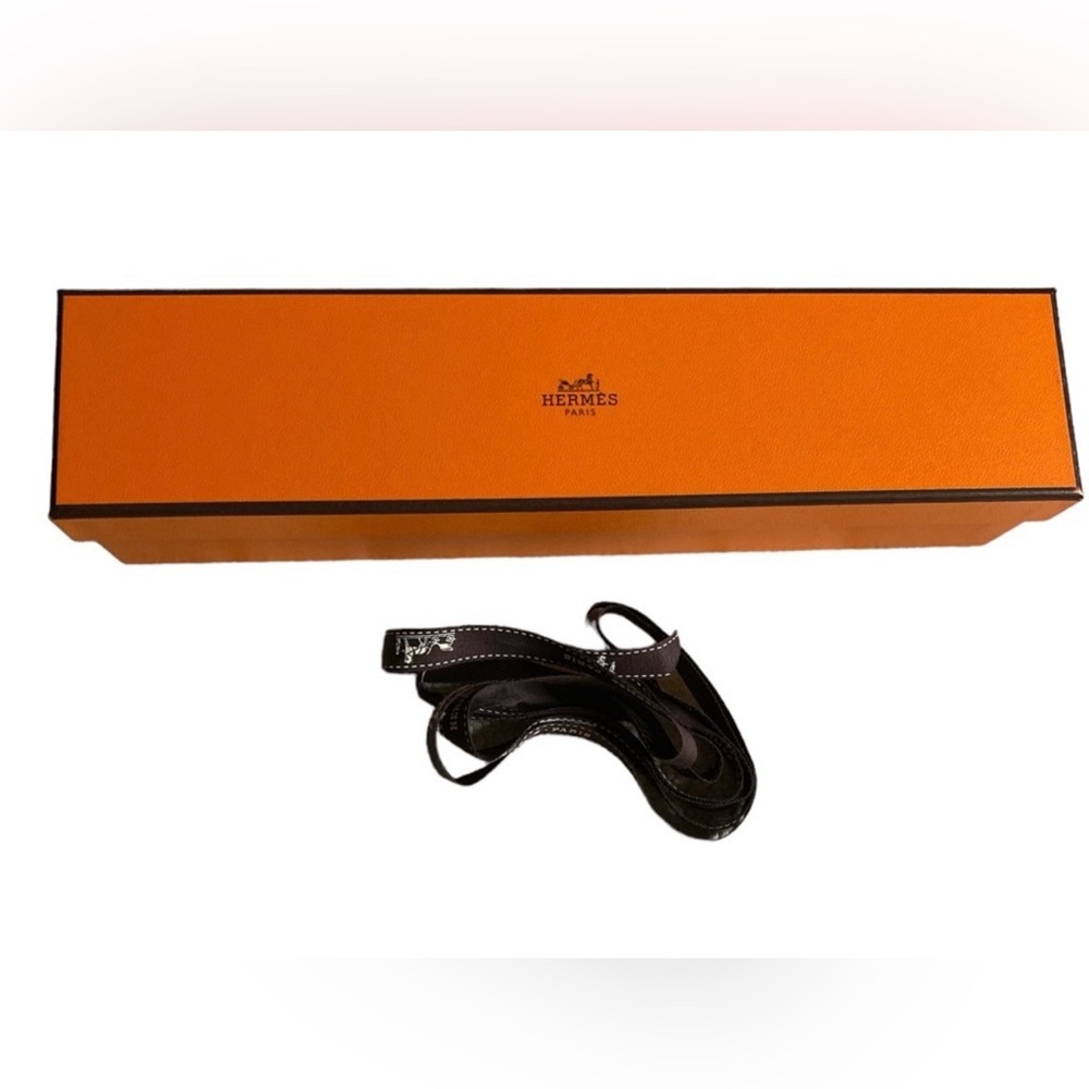 Hermes Gift Box Paper and Ribbon